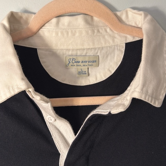 J Crew men’s Rugby Shirt in size Large - Picture 2 of 10